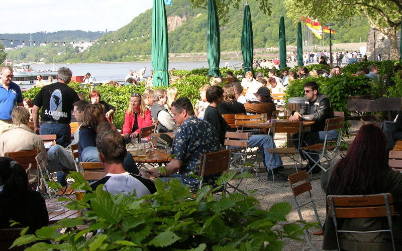 Firmenfeier Koblenz, outdoor, Terrasse, Außenbereich