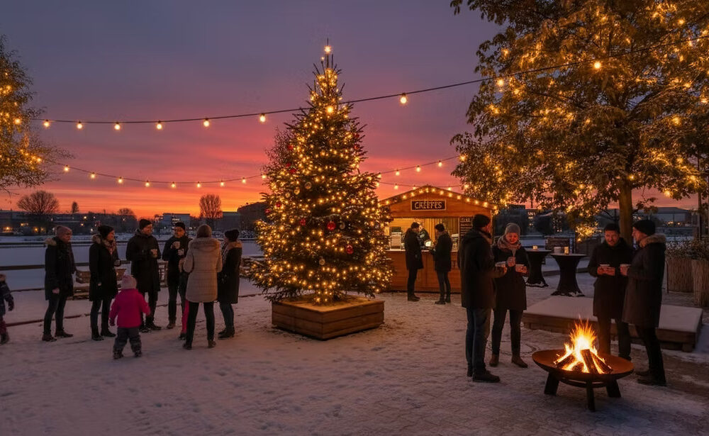 Oh du Schöneweide – Weihnachtsfeier mit Budenzauber an der Spree
