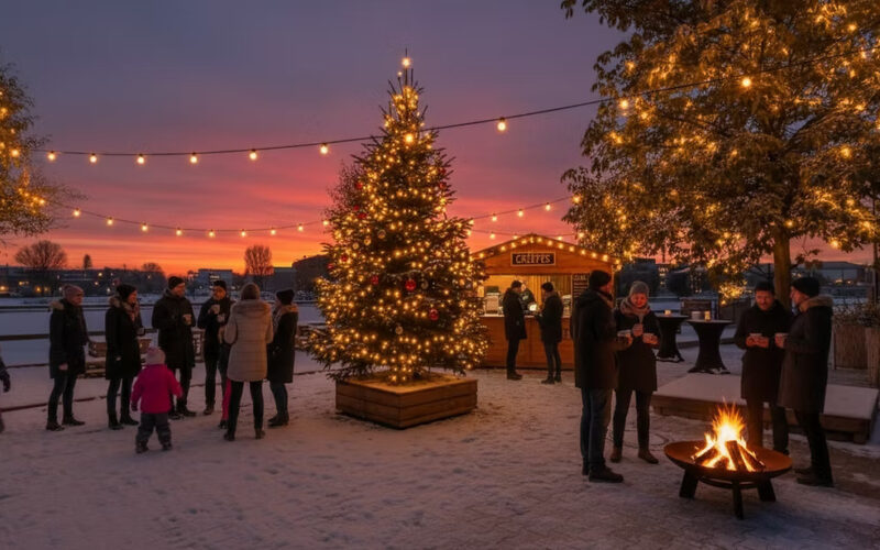 Oh du Schöneweide – Weihnachtsfeier mit Budenzauber an der Spree
