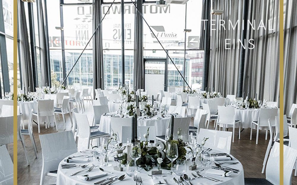 CHECK INN Restaurant & Eventhalle TERMINAL EINS , LEGENDENHALLE & POP ...